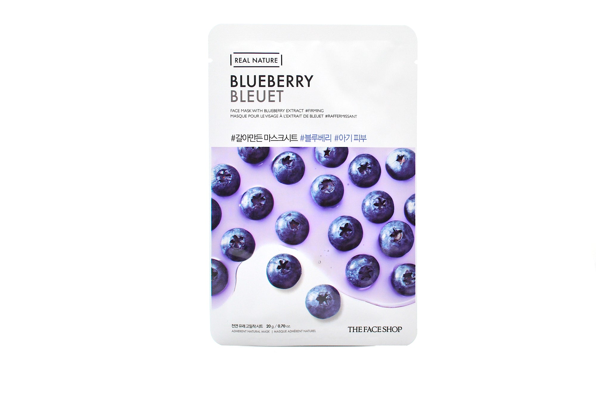 Real Nature Blueberry Sheet Mask