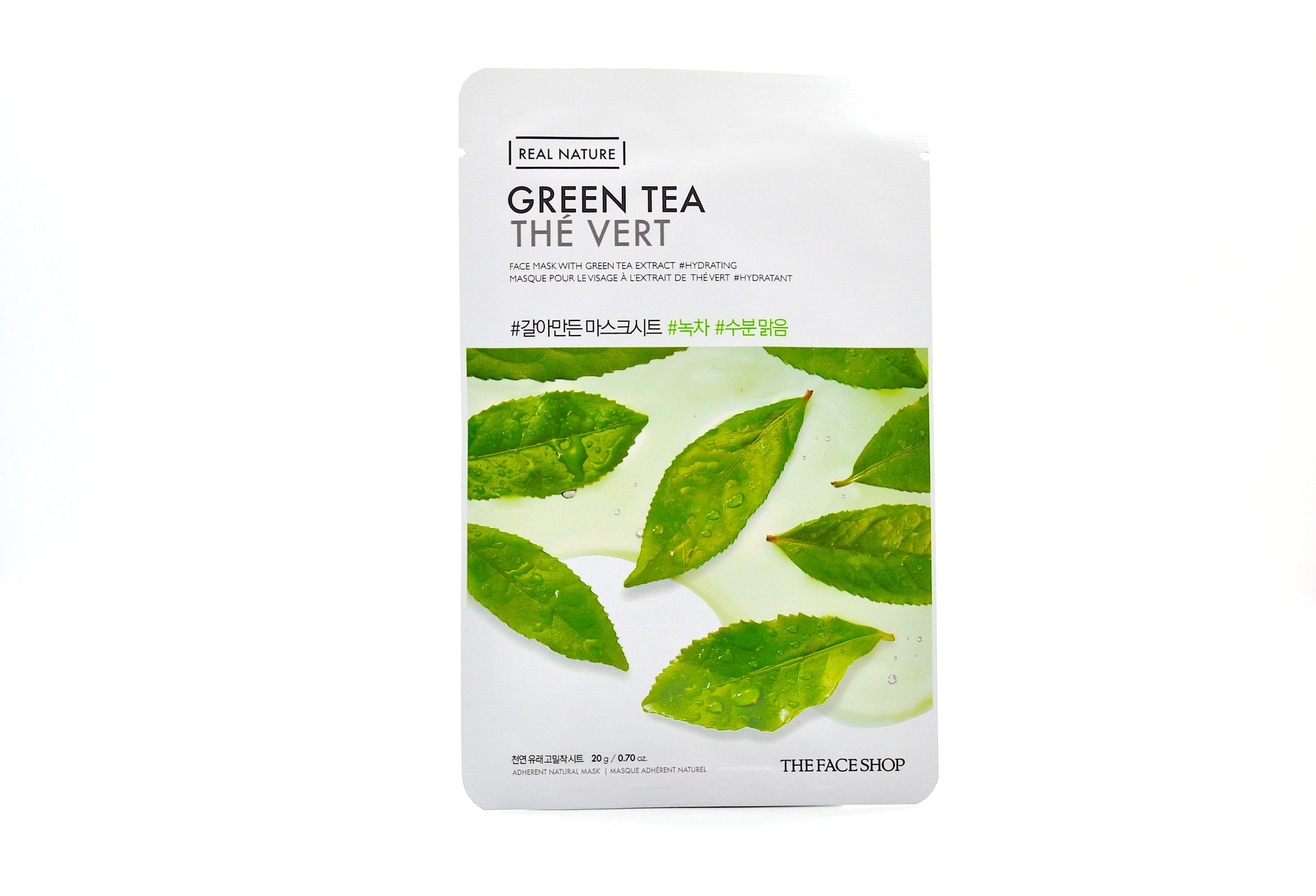 Real Nature Green Tea Sheet Mask